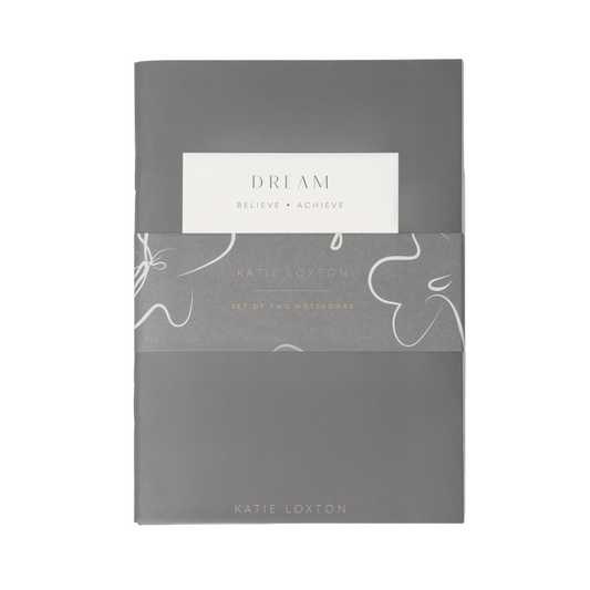 'Dream Believe Achieve' Notebooks | Set of 2